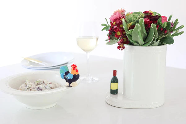nora fleming mini wine bottle - from the vine
