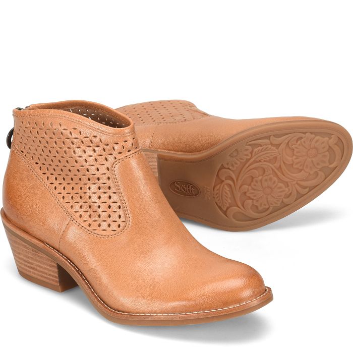 Aisley Perf Apricot Tan