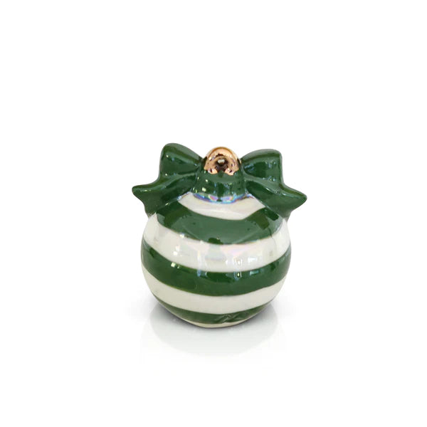 nora fleming mini deck the halls - green