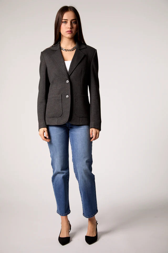 Toasty Cable Knit Blazer