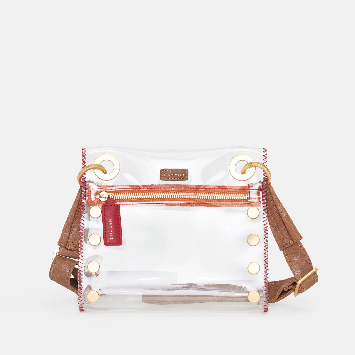 TONY SML Clear/Brushed Gold
