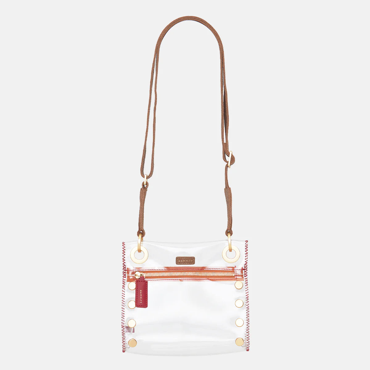 TONY SML Clear/Brushed Gold