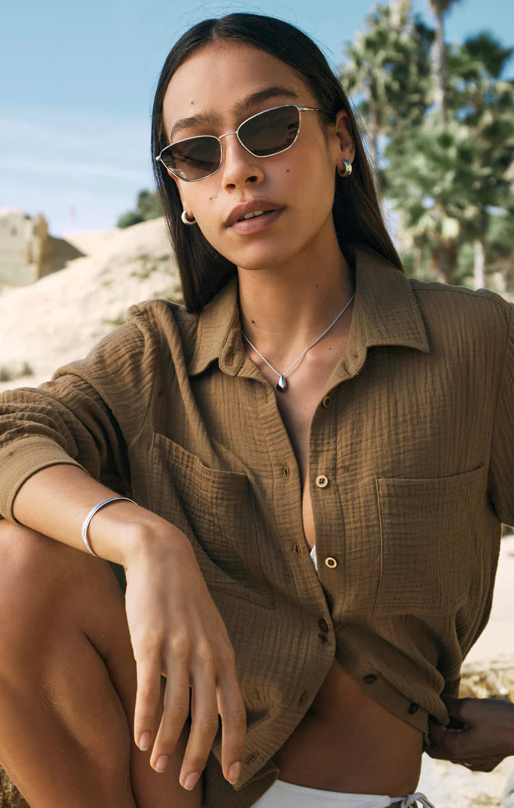CATWALK POLARIZED SUNGLASSES GOLD BRONZE POLARIZED-GBP