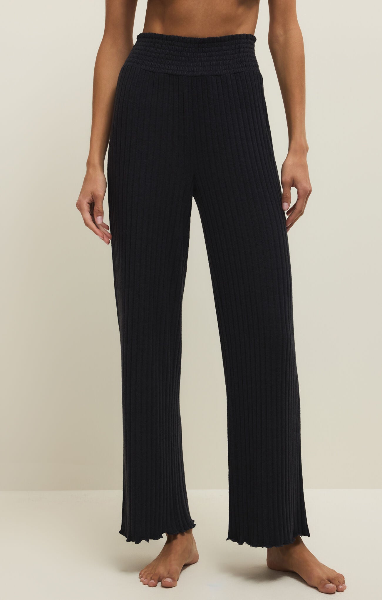 Dawn Smocked Rib Pant