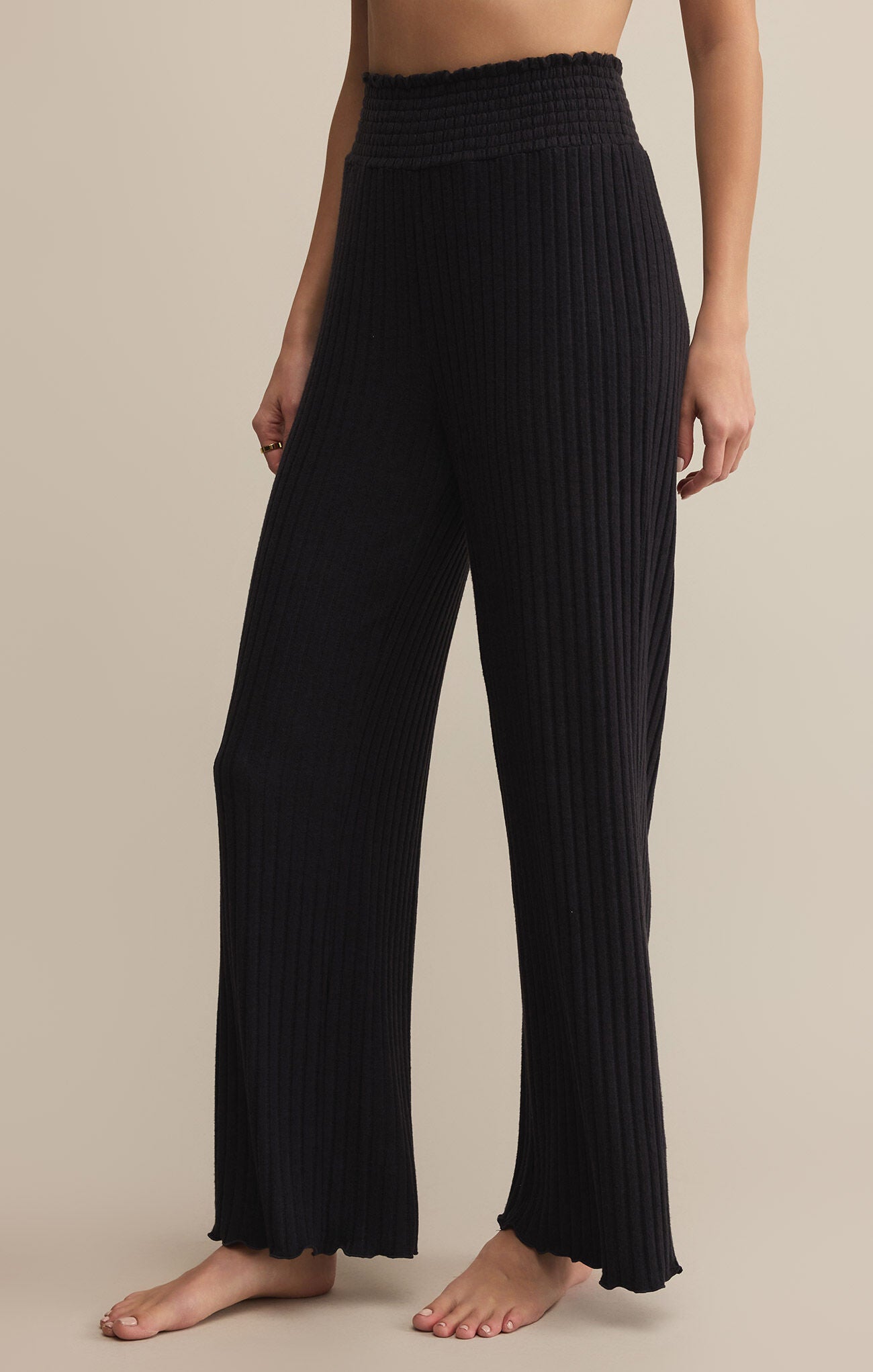 Dawn Smocked Rib Pant
