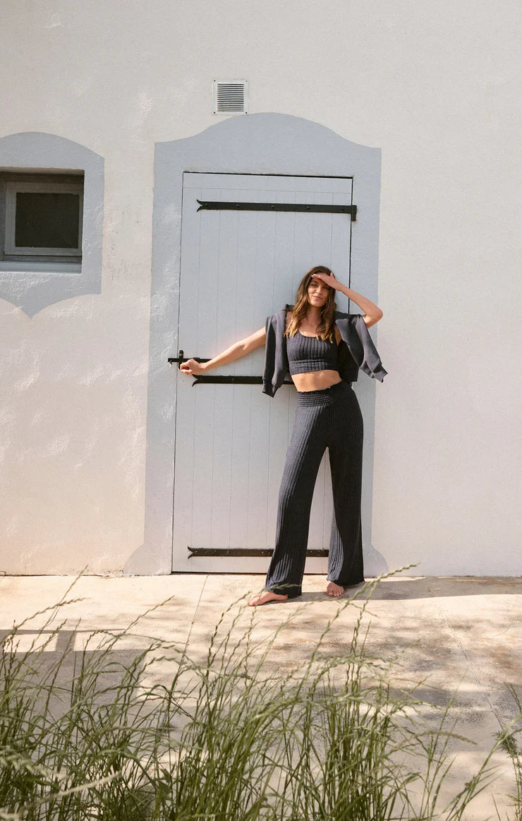 Dawn Smocked Rib Pant