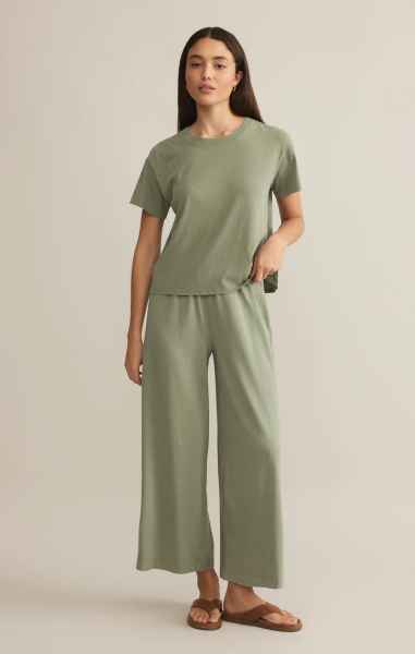 Scout Jersey Flare Pant Avocado