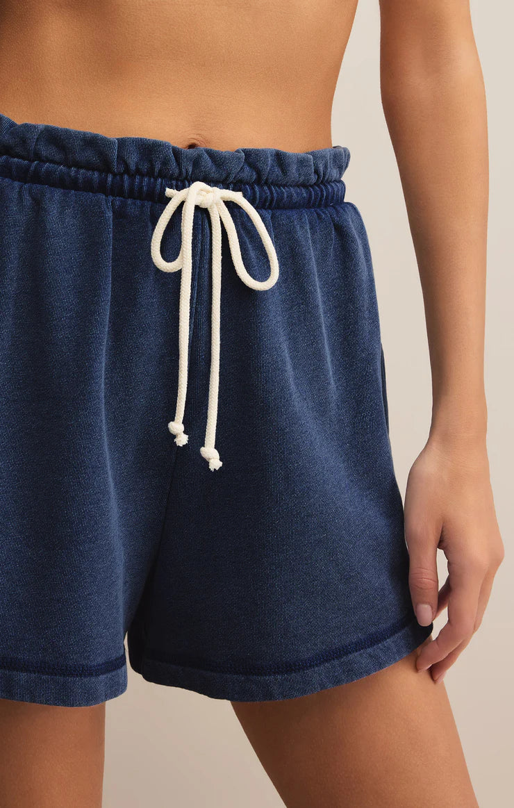 Gael Knit Denim Short