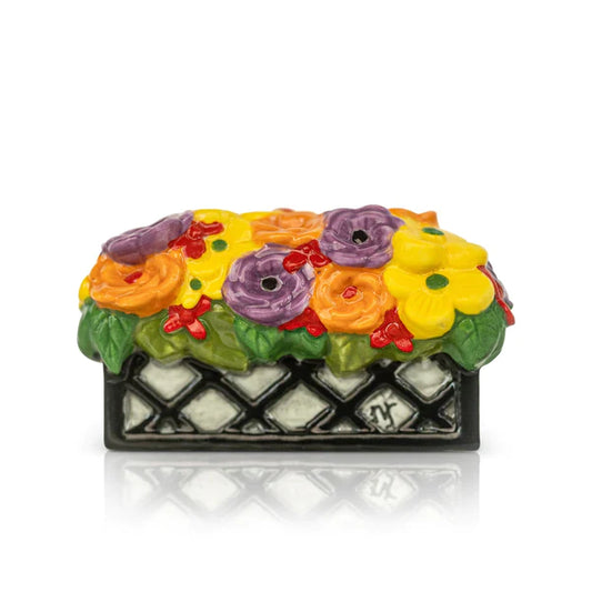 nora fleming mini love blooms here