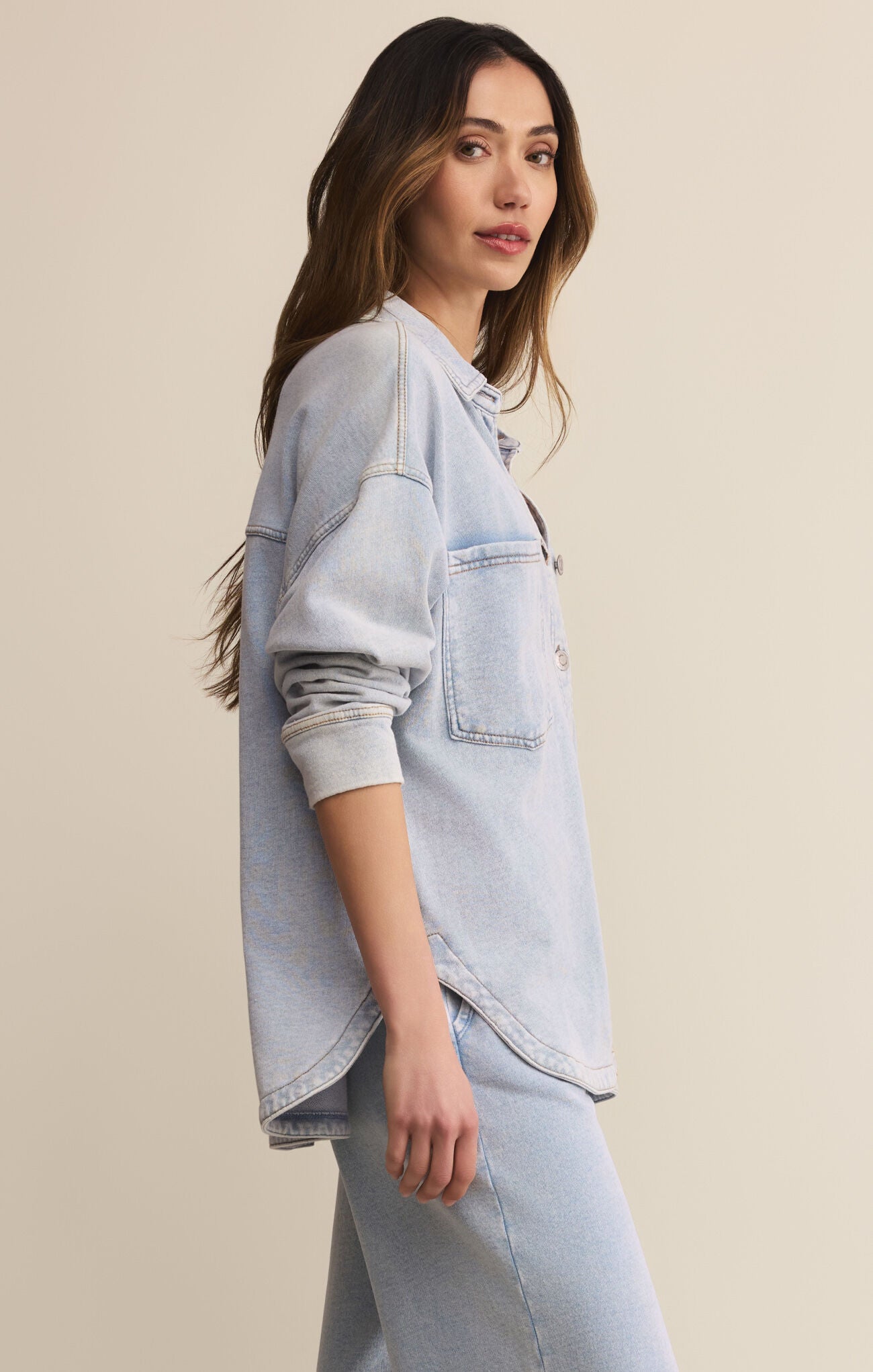 All Day Knit Denim Jacket