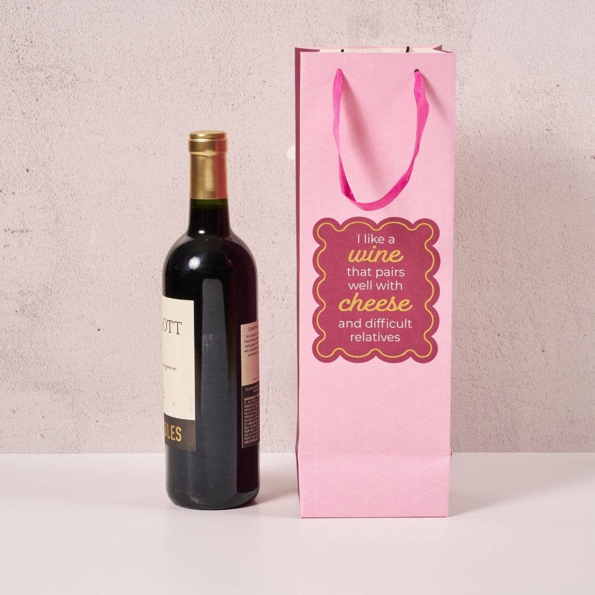 Wine Bags I like wine that pairs well