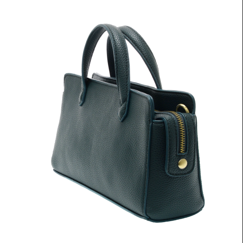 Dark Teal Mira Mini Tote Crossbody
