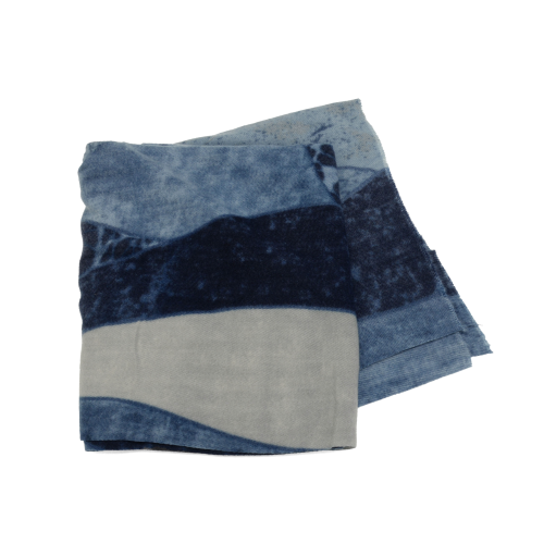 Navy Waves of Comfort Scarf