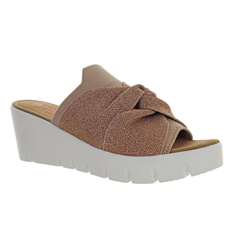 Bernie Mev Venti Twist Wedge Sandals
