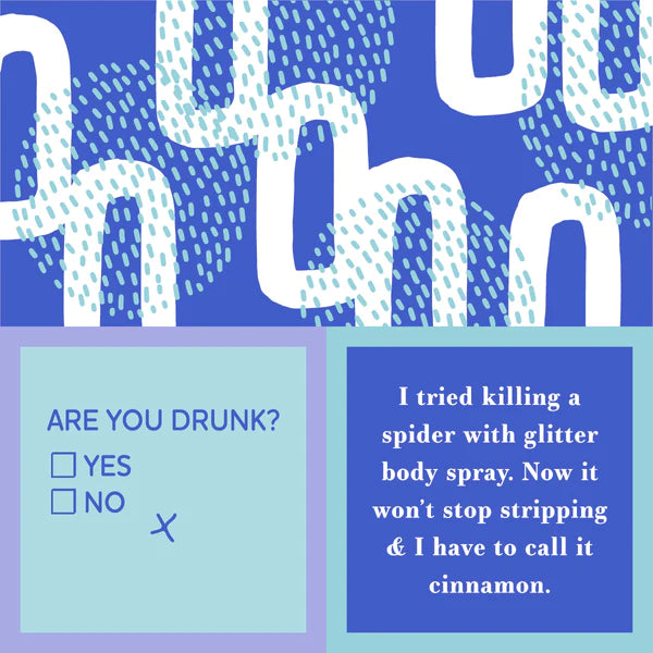 Cocktail Napkin Are You Drunk