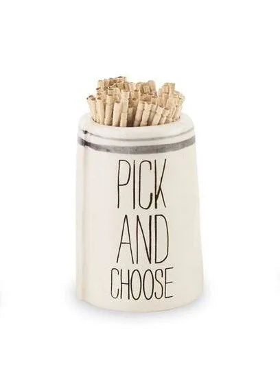 Bistro Toothpick Holder Set