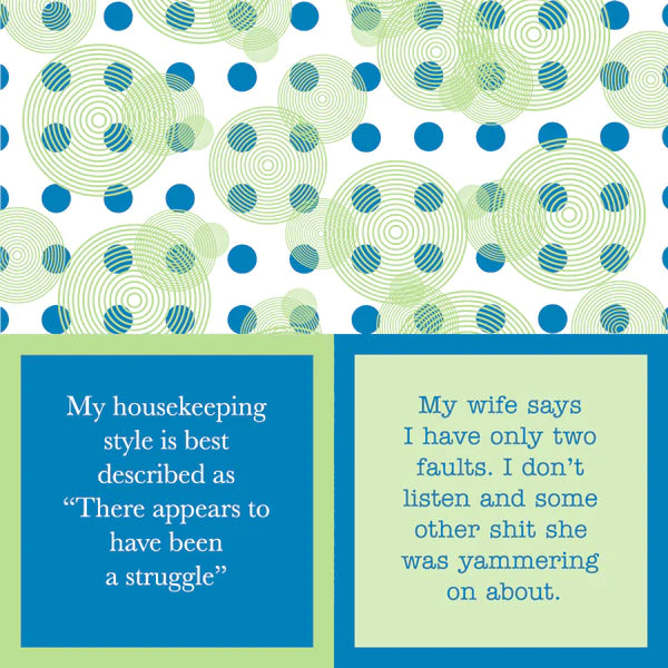 Cocktail Napkin Housekeeping