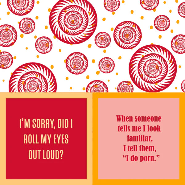 Cocktail Napkin Roll Your Eyes