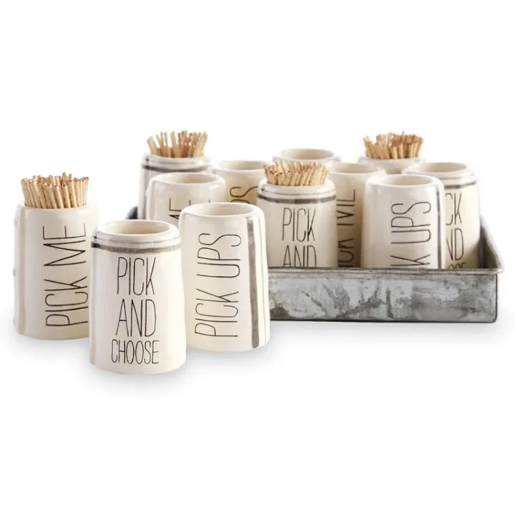 Bistro Toothpick Holder Set
