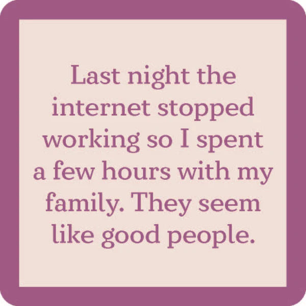 Coaster Internet Stopped