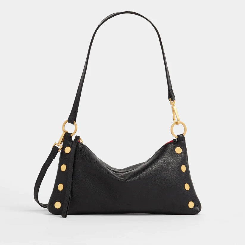 Kyle Black/Brushed Gold Red Zip