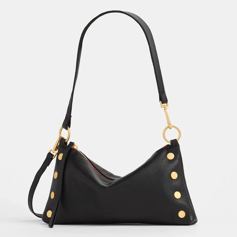 Kyle Black/Brushed Gold Red Zip
