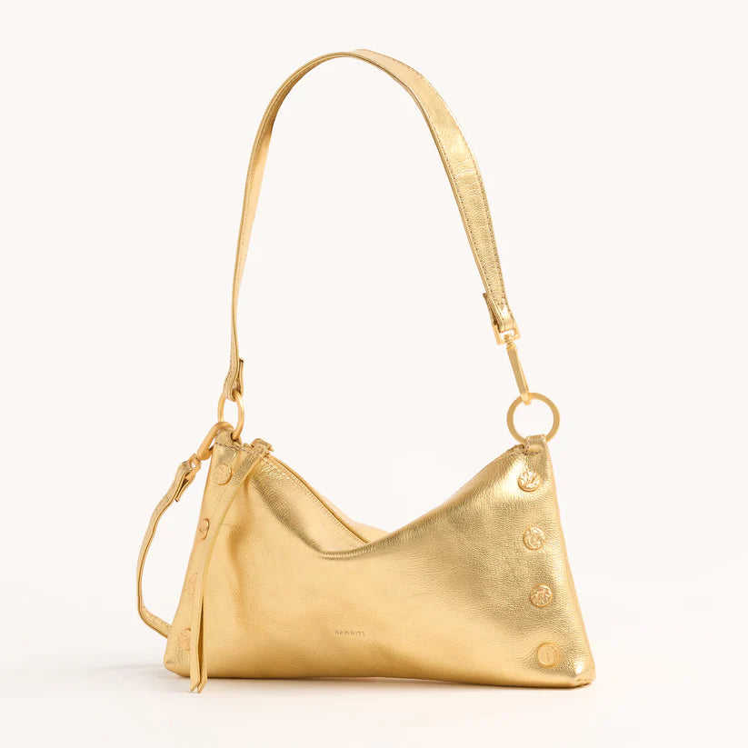 Kyle Gala Gold/Brushed Gold Hammered