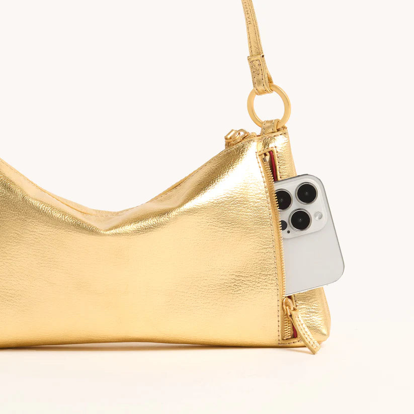 Kyle Gala Gold/Brushed Gold Hammered