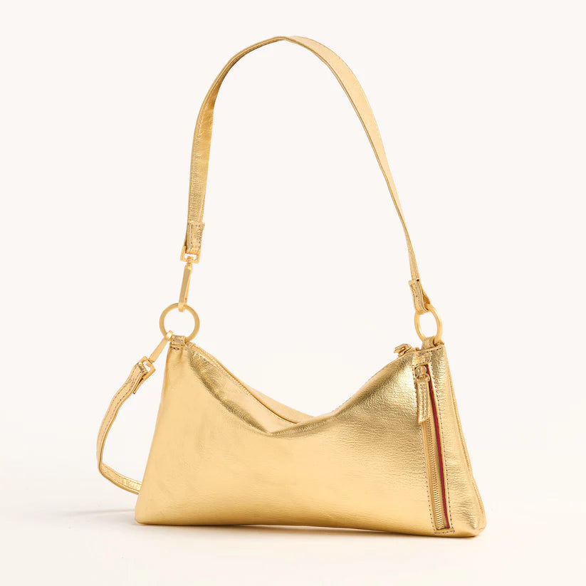 Kyle Gala Gold/Brushed Gold Hammered