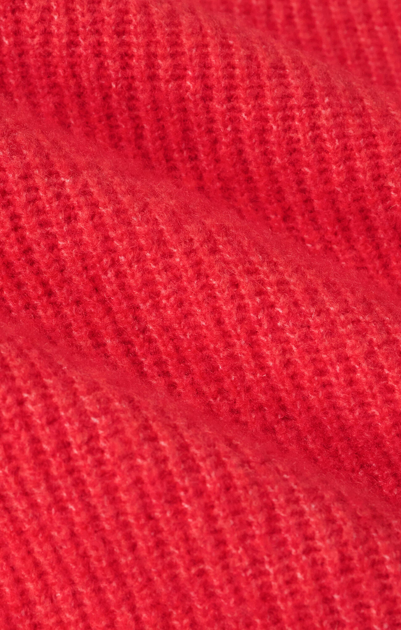 Medina Cozy Rib Cardigan Red Lotus