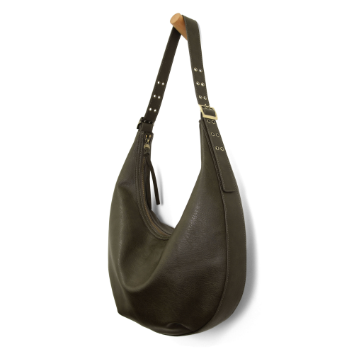 Dark Moss Nadia Buckle Large Hobo