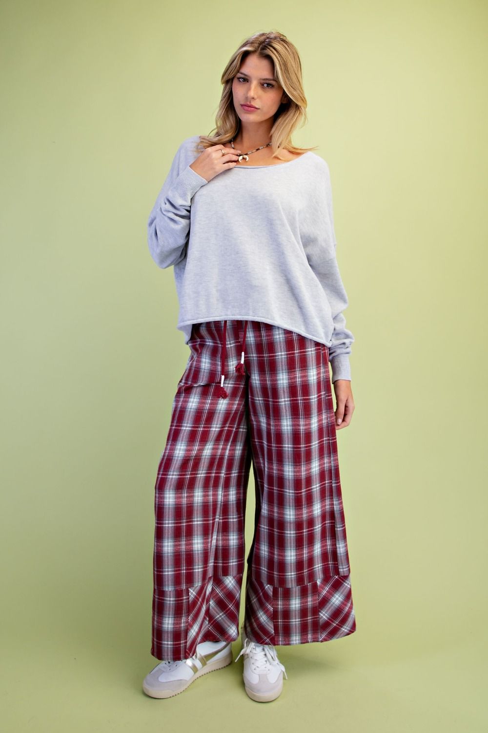 Heather Grey Knit Sweater