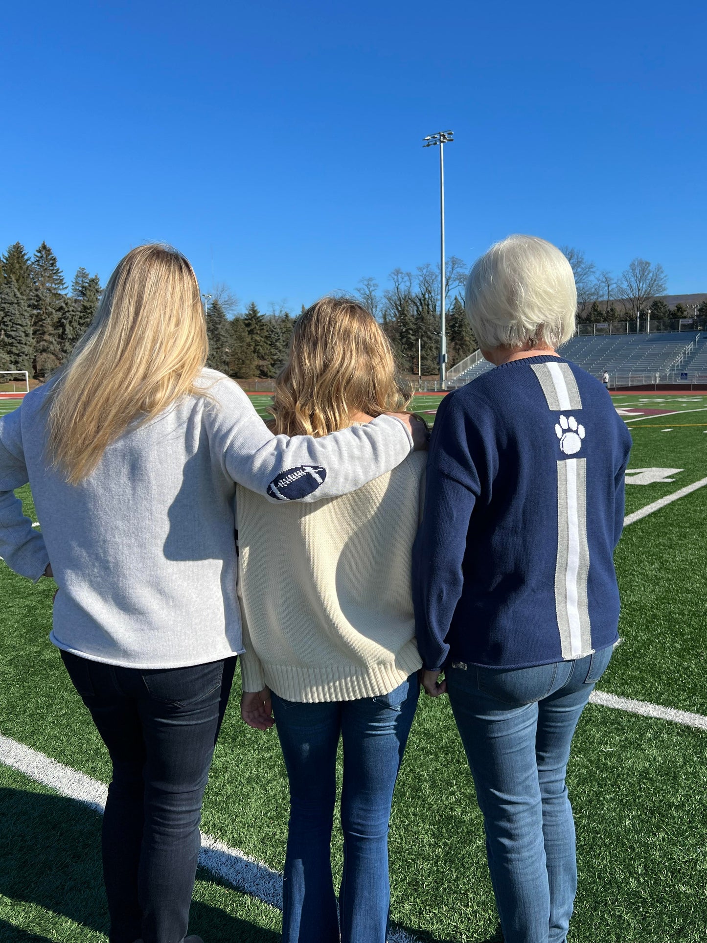 Game Day Football Custom Sweater