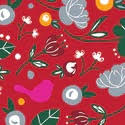 nora fleming cocktail napkins cardinal
