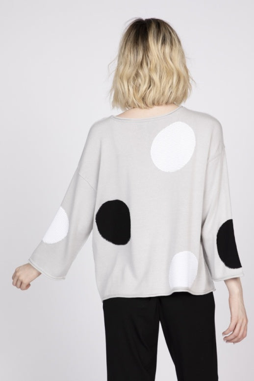 Full Circle Dot Pullover