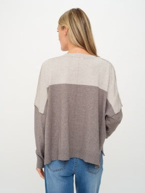 Kaelyn/Colorblock Sweater