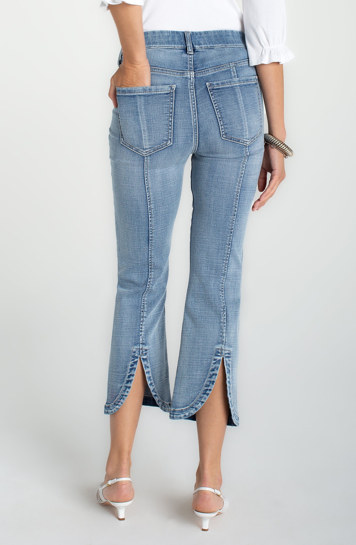 Gia Glider Crop Flare Pants