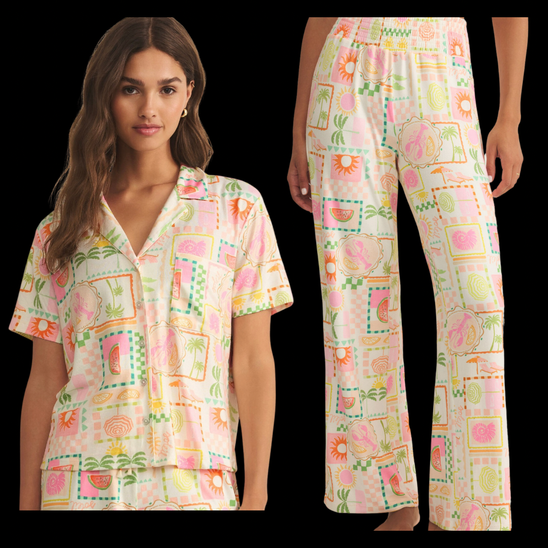 Beach Days Soleil Top & Dawn Smocked Soleil Pant