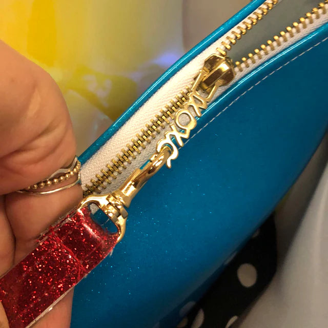 COLORFUL GLITTER WRIST STRAPS FOR CLUTCHES