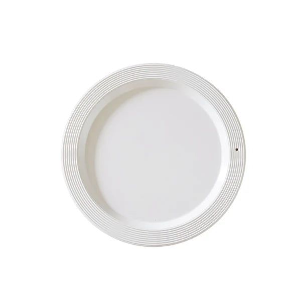 nora fleming pinstripes melamine round platter