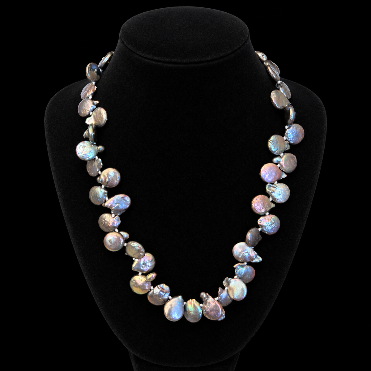 Moonlight Shimmer Pearl Necklace