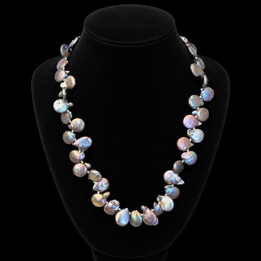 Moonlight Shimmer Pearl Necklace