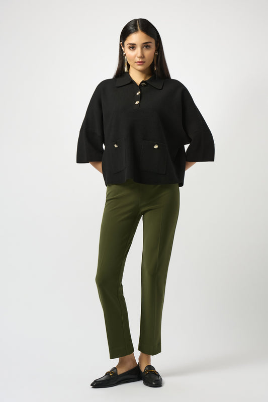 Classic Straight Pant - Avocado