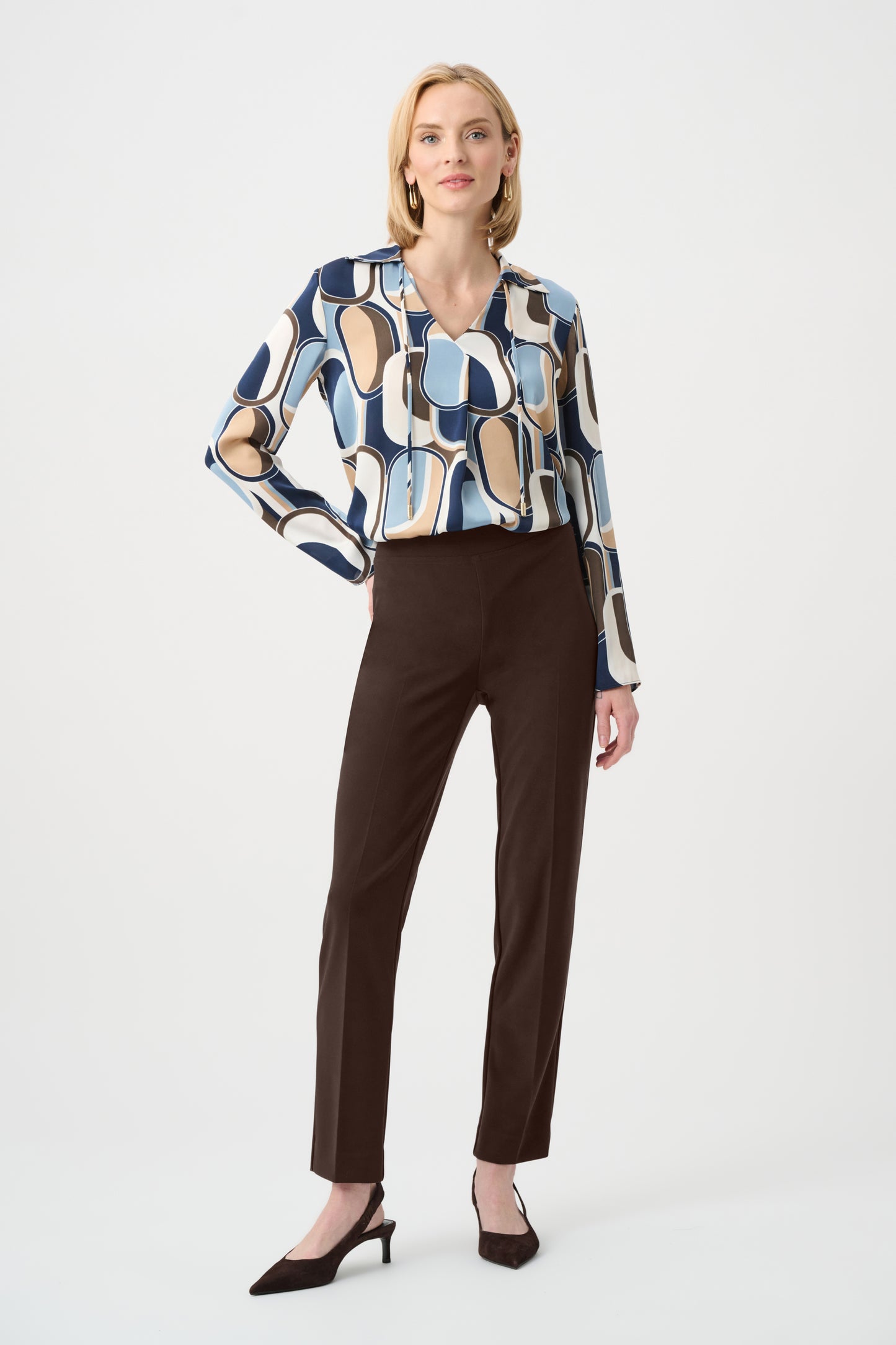 Classic Straight Pants Mocha