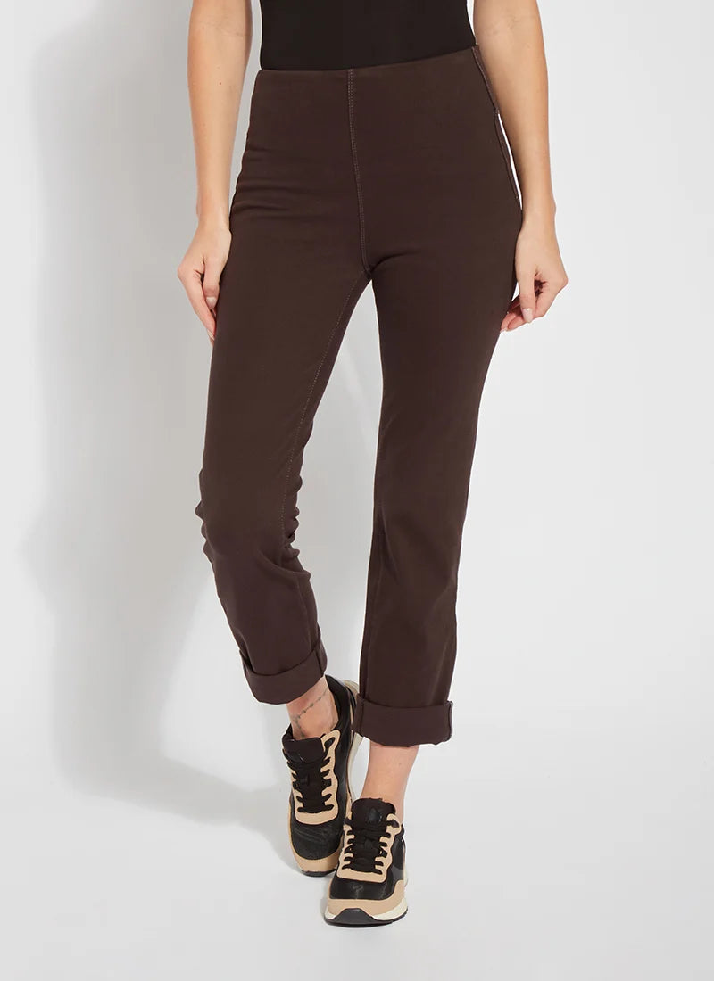 Boyfriend Denim (26" Cuffed Inseam) Double Espresso