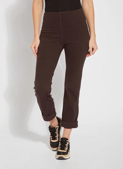 Boyfriend Denim (26" Cuffed Inseam) Double Espresso