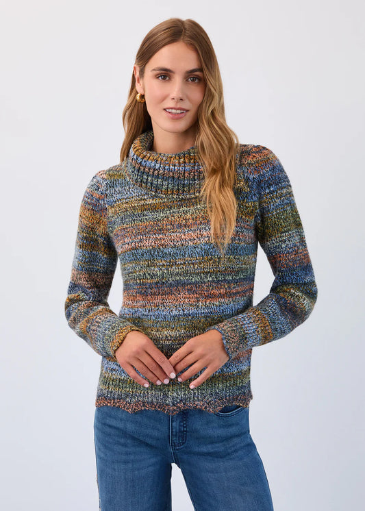 Envelope collar sweater