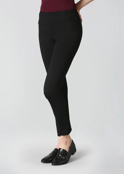 Kathryne Fabric 28'' Ankle Pant Black