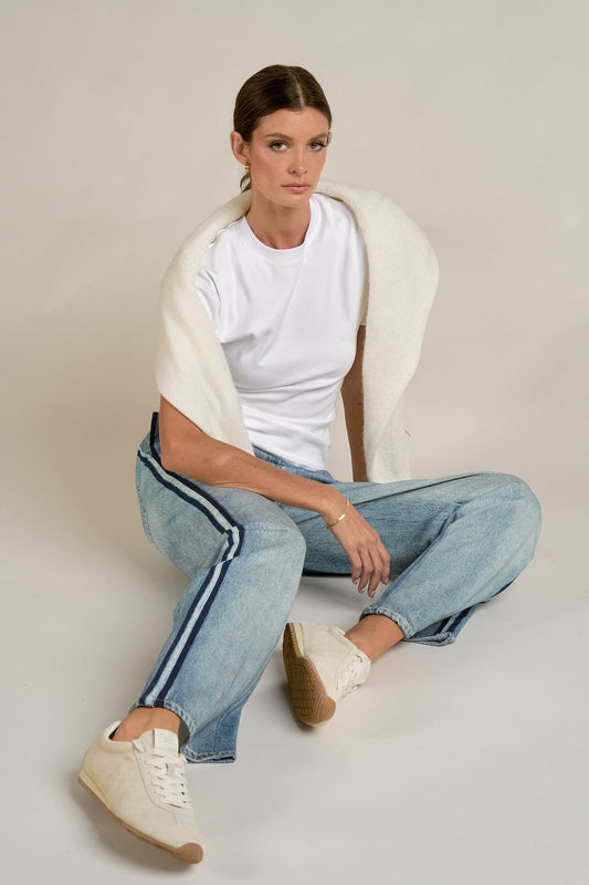 Jojo Denim Track Sweatpant Jeans