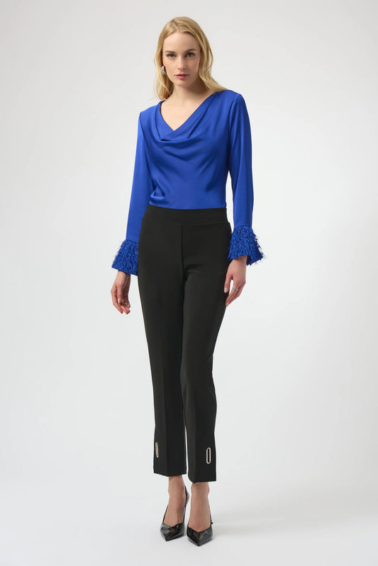 Silky Knit Straight Pull-On Pants